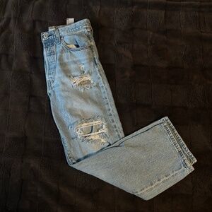 Levi’s Ribcage Straight ankle Light Wash